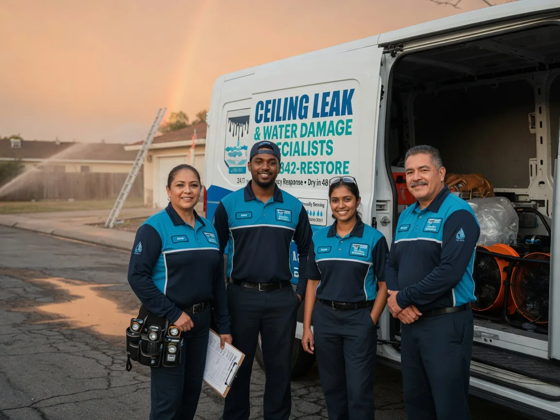 Ceiling Leak Cleanup company in Oldenburg, IN